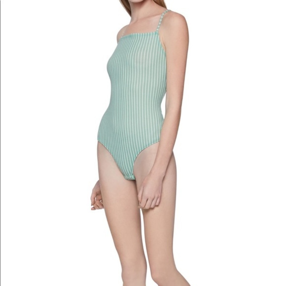 BCBGeneration Square Neck Bodysuit - Picture 7 of 7
